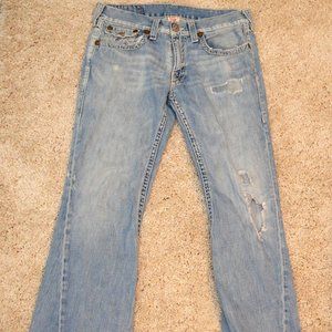 Joey Big T twist seam MensJeans 36x33 Distressed